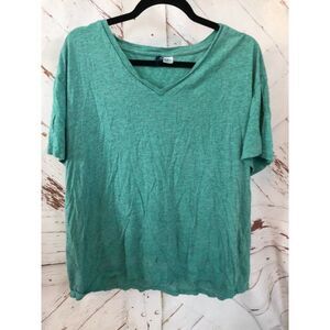 H&M womens turquoise xl shirt